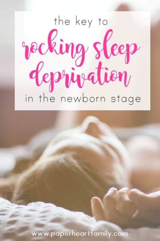 The Key to Rocking Sleep Deprivation in the Newborn Stage