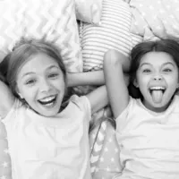 friends laughing together
