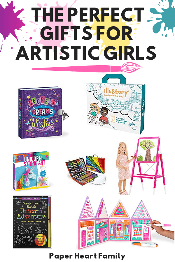 Gifts for creative girls that like to build, create, and pretend.