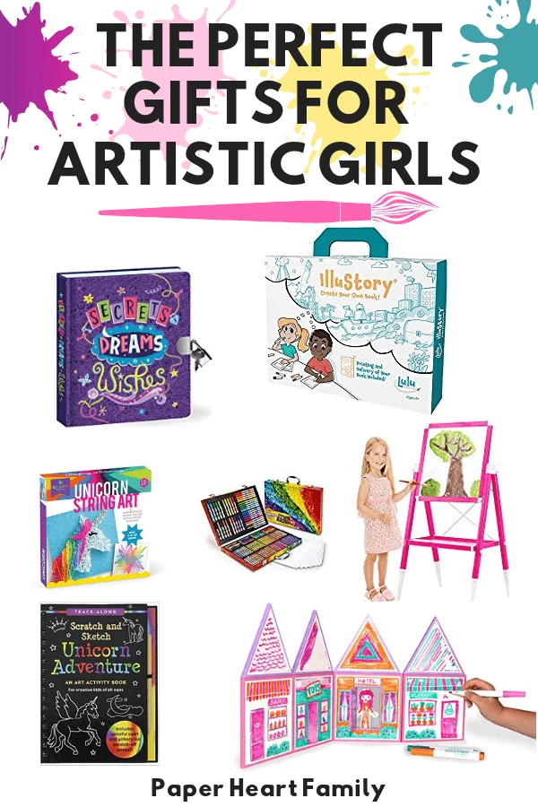 Gifts for creative girls that like to build, create, and pretend.