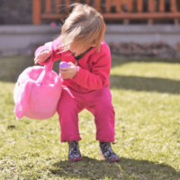 An Easter egg hunt your toddler will love.