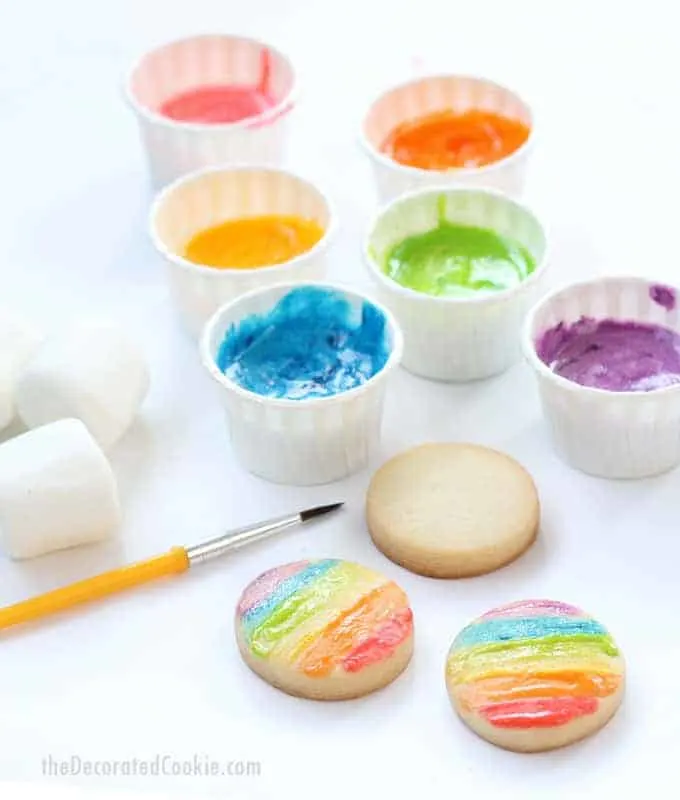 Toddler-friendly edible paint