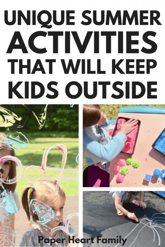 fun kids activities for summer