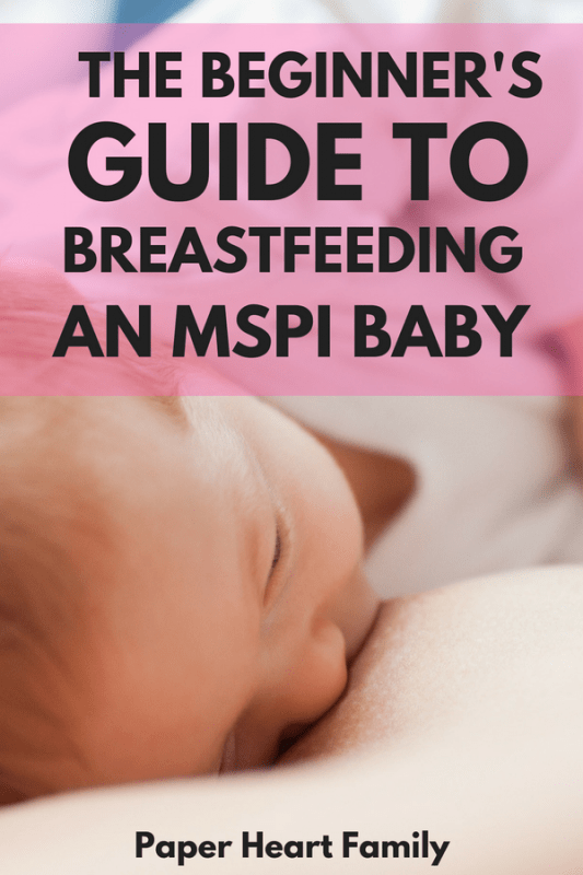 breastfeeding mspi baby