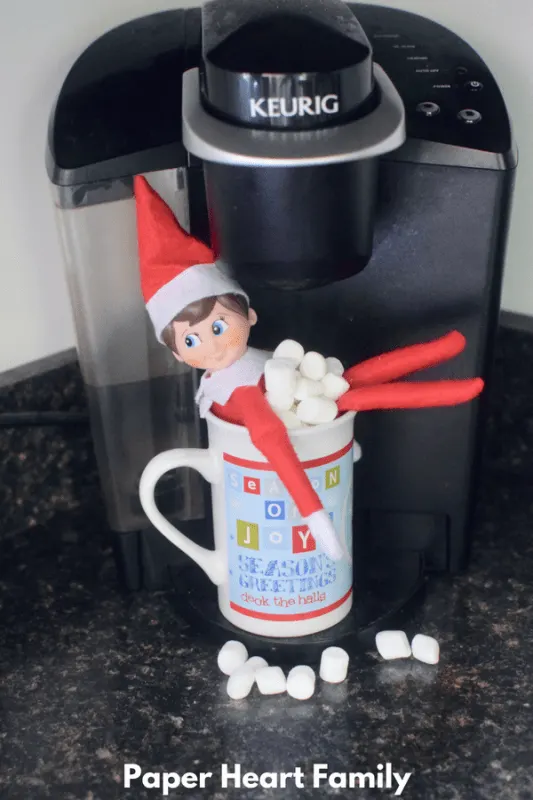 Would you like some marshmallows in your hot chocolate? Or maybe an elf on the shelf?