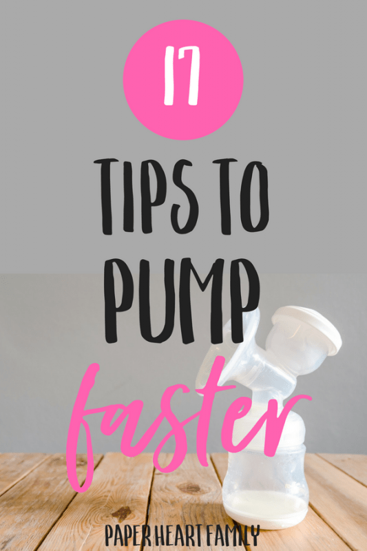Think your stuck pumping for 30+ minutes every time? Learn how to pump more breastmilk faster!