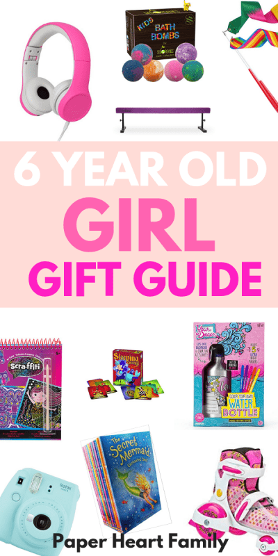 gifts for 6 year old girls