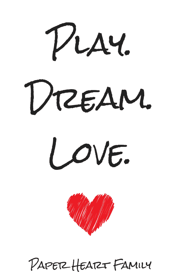 Nursery quote: Play. Dream. Love