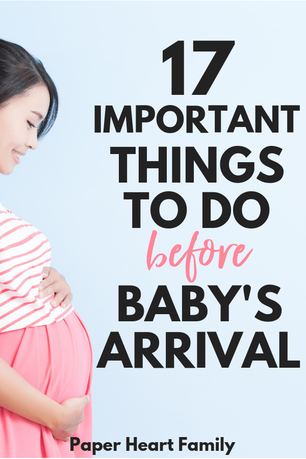 Don't forget any of the important things that you need to do before baby arrives with this third trimester checklist.