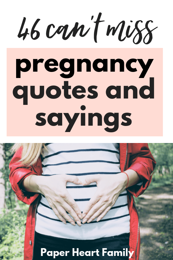 Unborn Baby Quotes And Sayings For The Soon-To-Be Mommy Already In Love