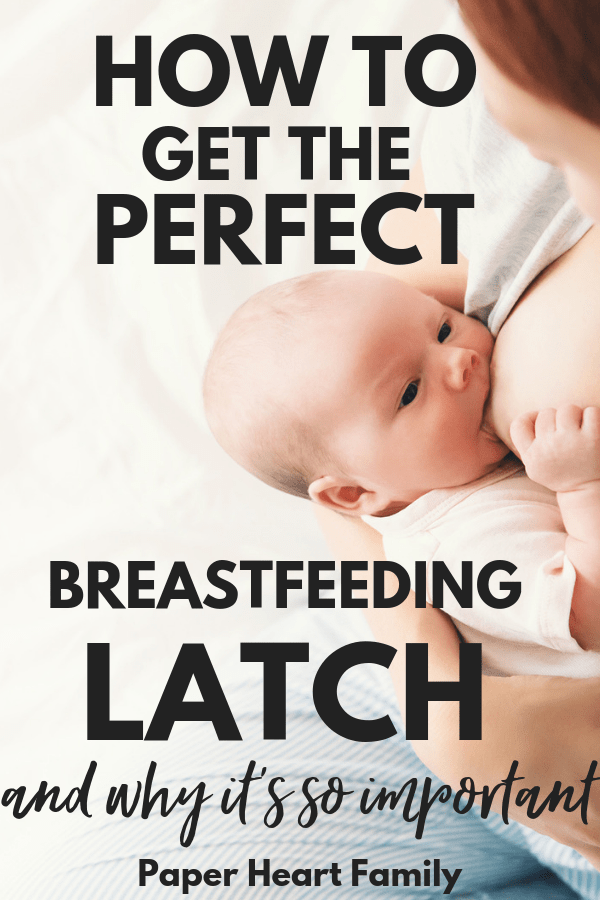 Get a perfect latch with these breastfeeding latch tips so that you can avoid low milk supply and breastfeeding pain.