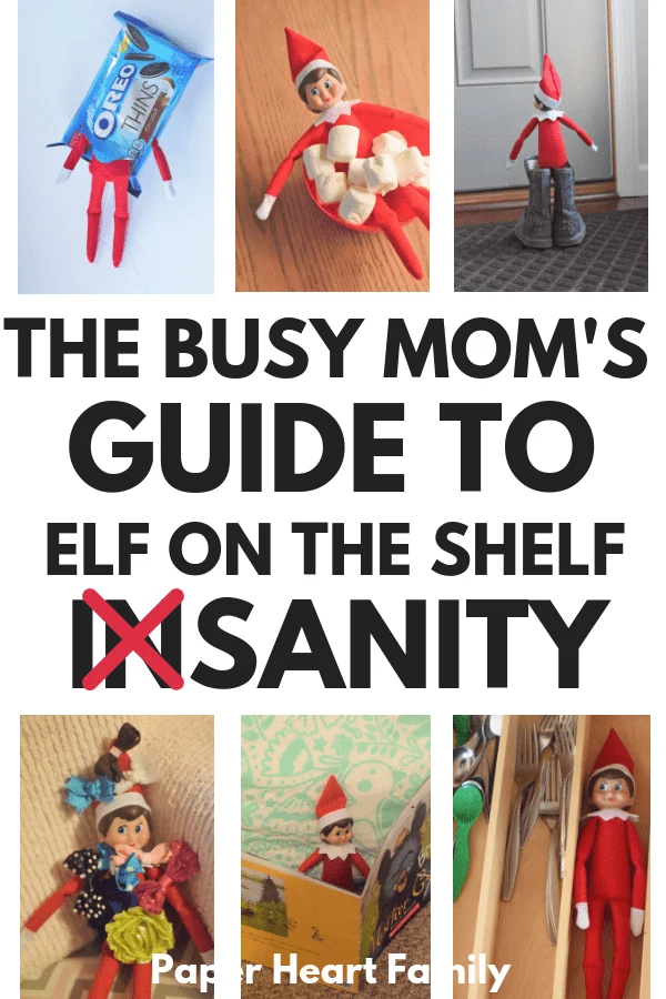 The best Elf on the Shelf ideas from start to finish, including arrival and goodbye letters, elf names, easy and funny elf on the shelf ideas, and ideas for toddlers, too!