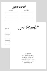 Modern Free Printable Pregnancy Journal Template