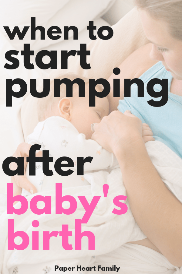 Did you know that starting to pump too early could be problematic? Learn when to start pumping after birth.