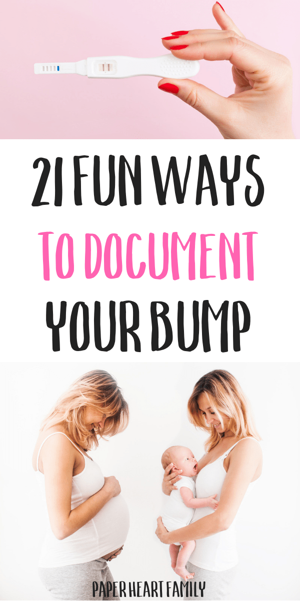 The best ideas for documenting pregnancy, all in one spot!