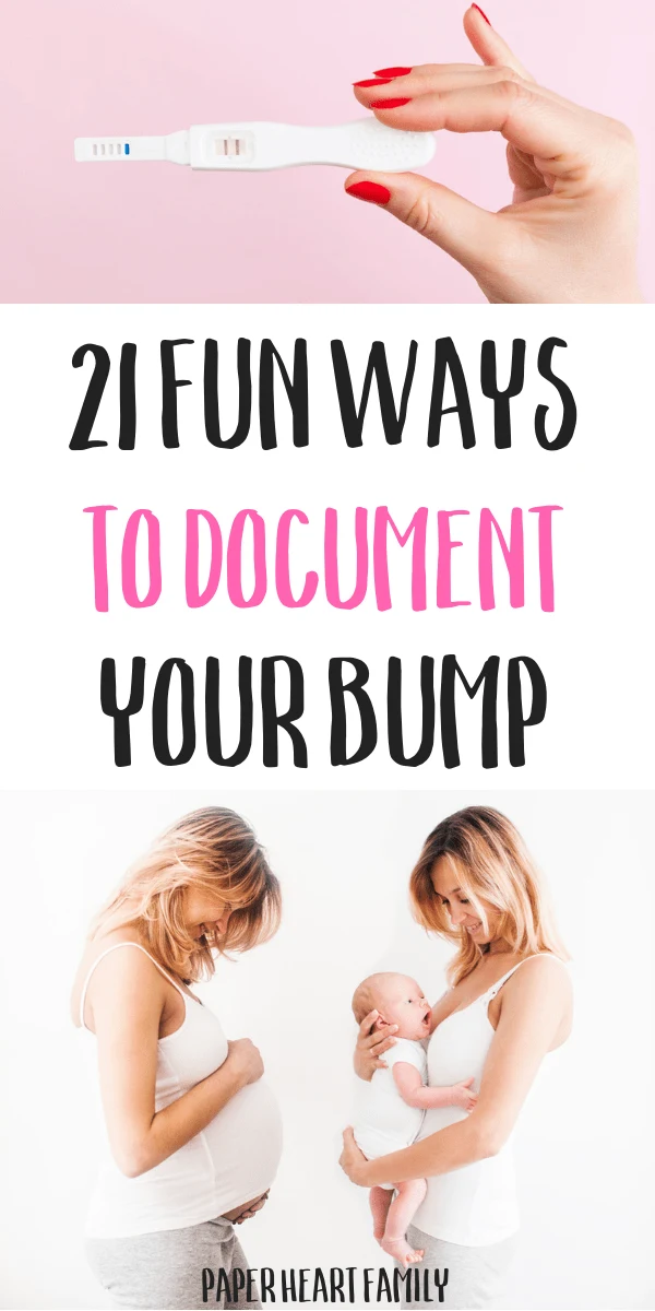 The best ideas for documenting pregnancy, all in one spot!