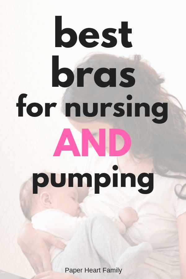 Bras that will look flattering at work, but that will also be functional when you're nursing your baby or pumping for your baby.