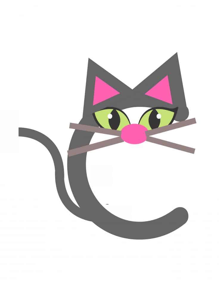 Free Printable Letter Crafts (Just Print, Cut And Paste!)