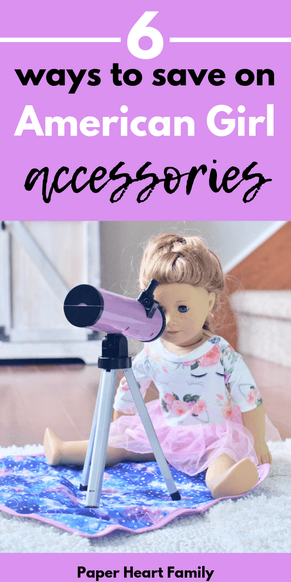 How to buy American Girl doll accessories for less