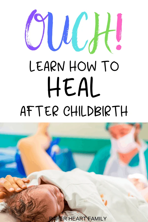 Learn how to heal naturally after giving birth.