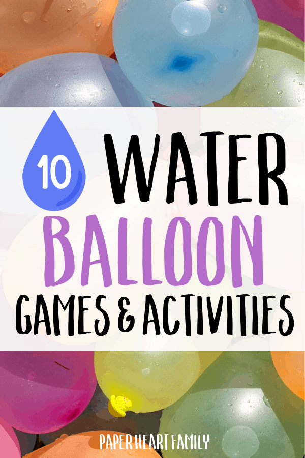 Fun and unique water balloon activities for kids