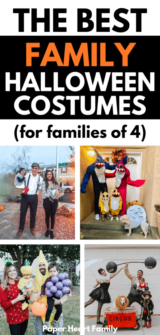 16 Must-See Family Halloween Costume Ideas For Four