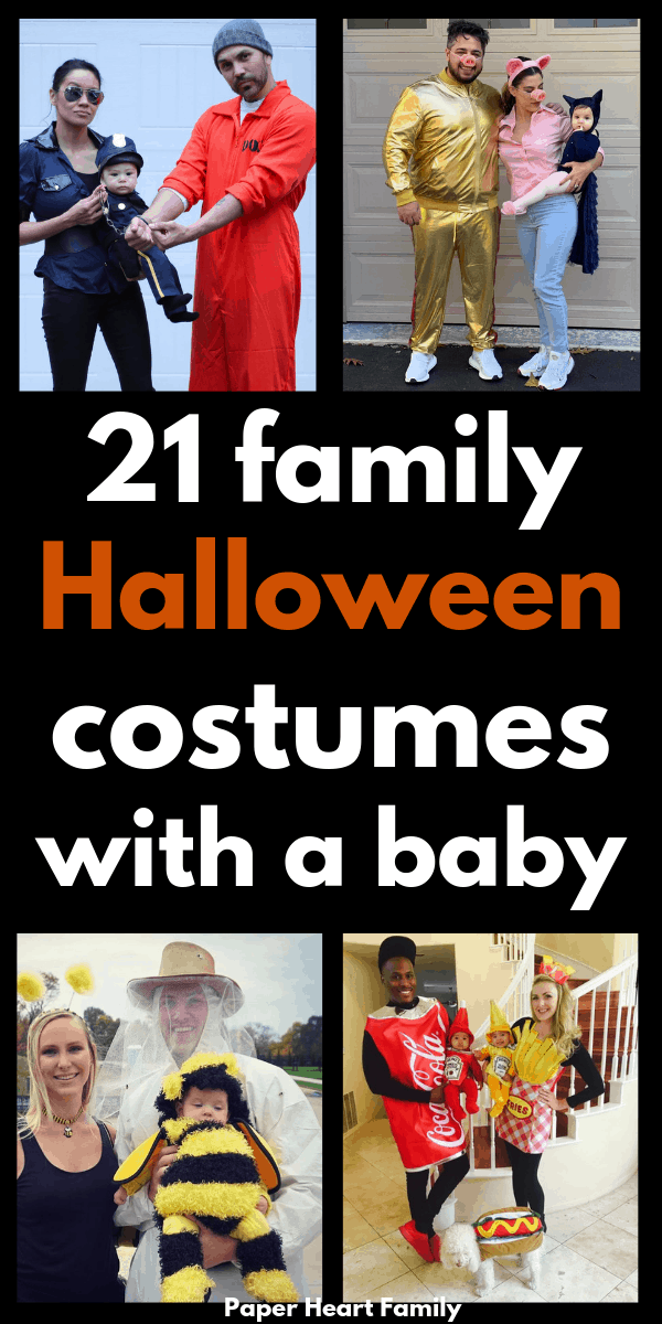 Halloween costume ideas for families with a baby