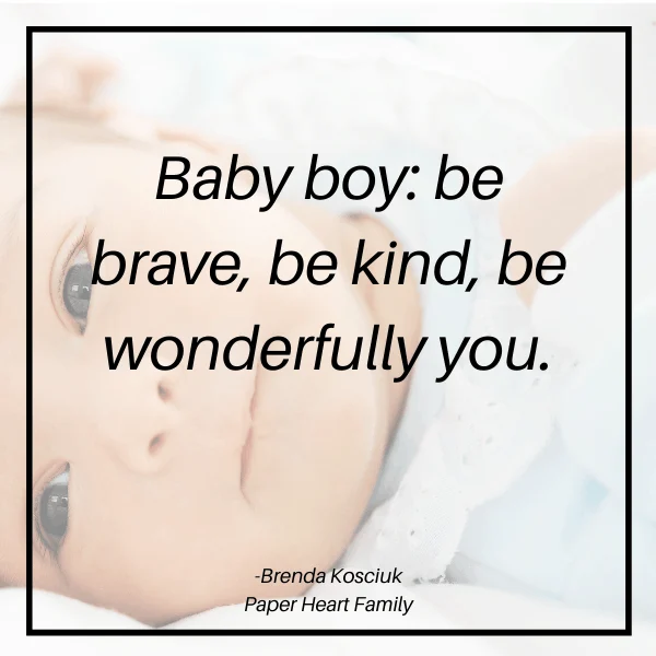 Baby quotes for boys