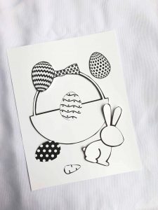 Free Printable Easter Craft For Kids (Simply Print, Cut, Color And Paste!)