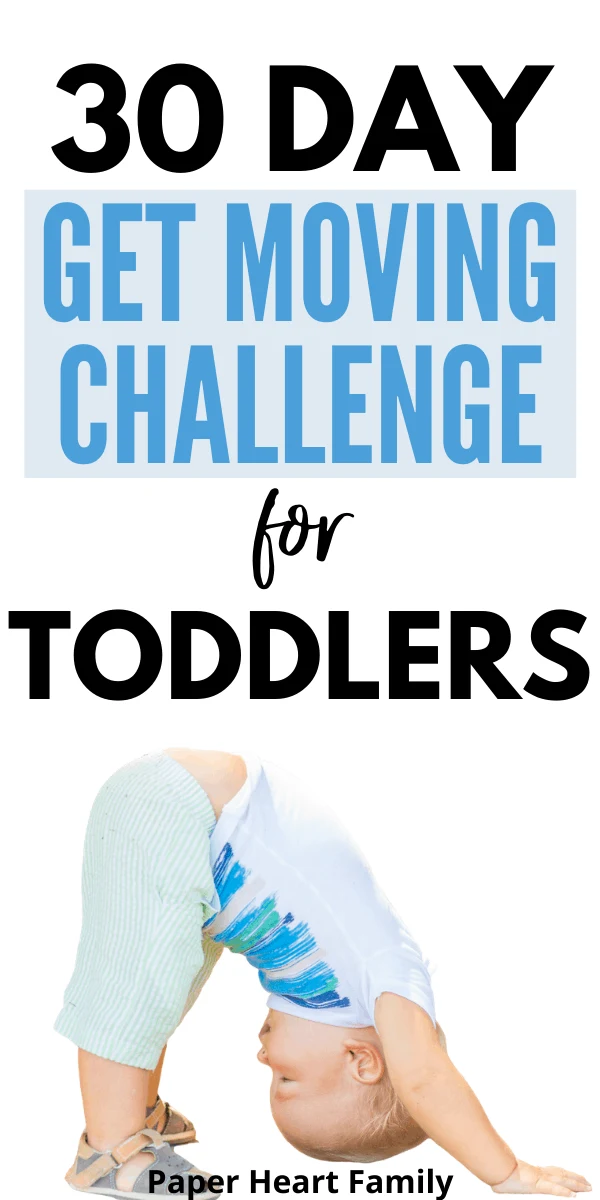 Fun gross motor movement activities and challenge for toddlers