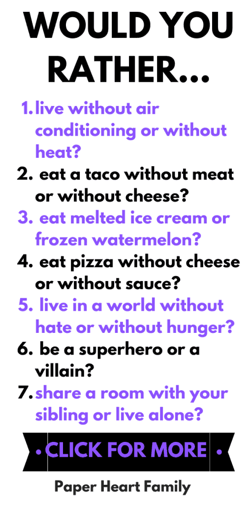 39 Would you Rather ideas in 2023  would you rather, would you rather  questions, kids questions