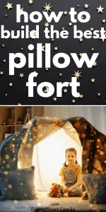 How to make a pillow fort for kids