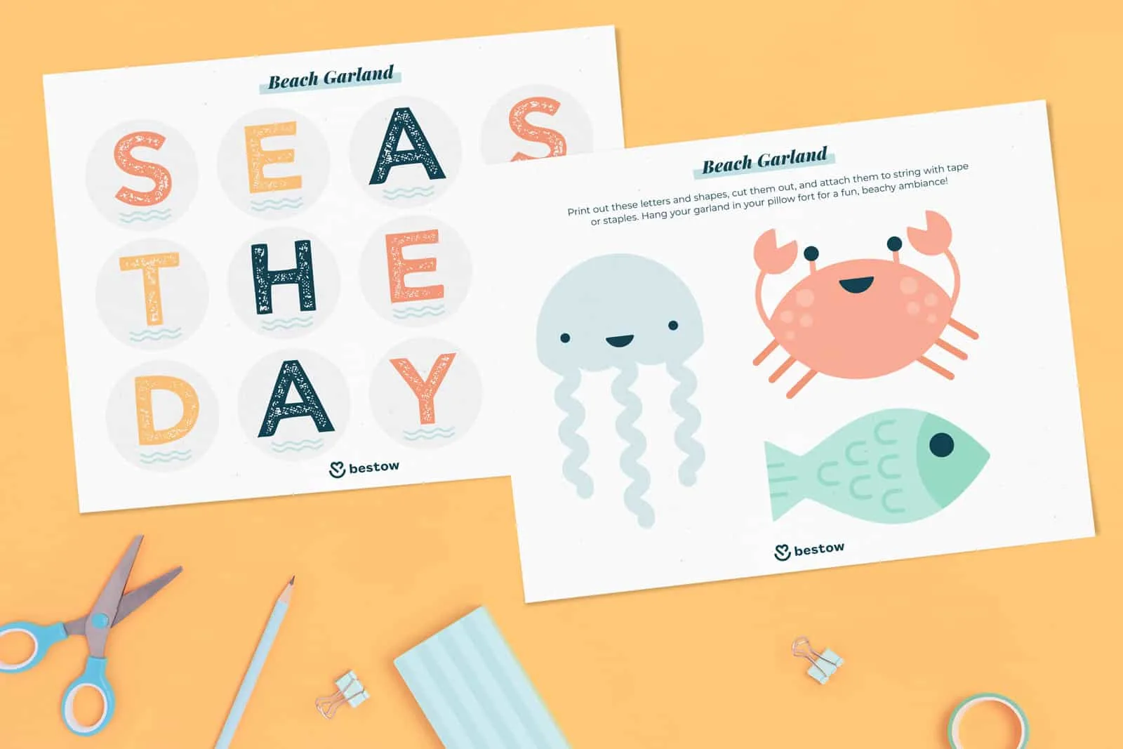 Seas the day printable