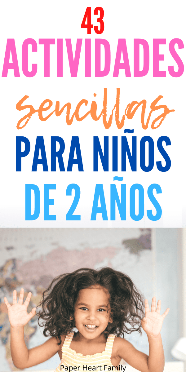 38 Actividades Para Niños De 2 a 3 Años