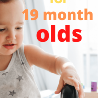 19 Month Old Activities