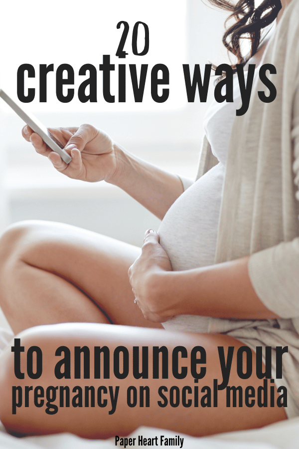 Creative Facebook Pregnancy Announcement Ideas