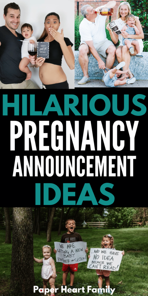 Hilariously Funny Pregnancy Announcement Ideas