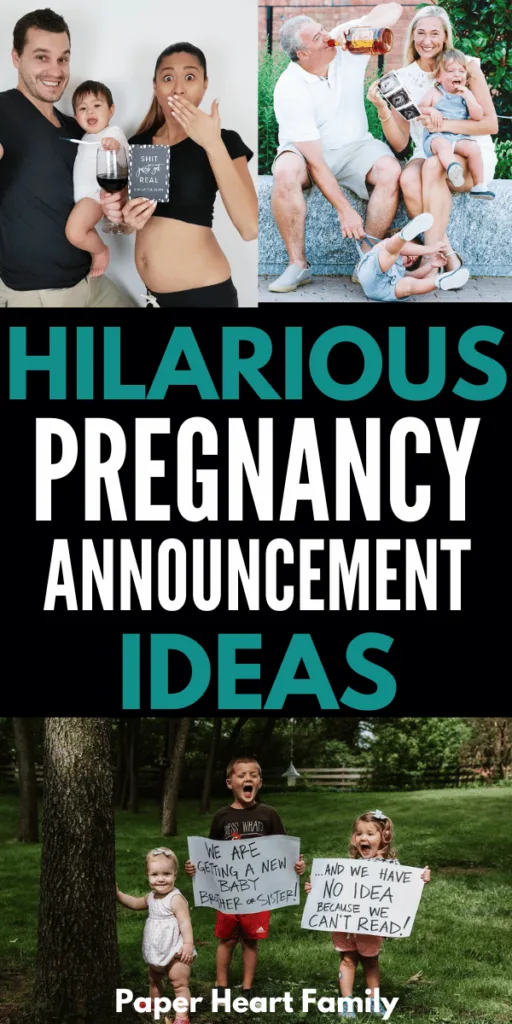 Hilariously Funny Pregnancy Announcement Ideas