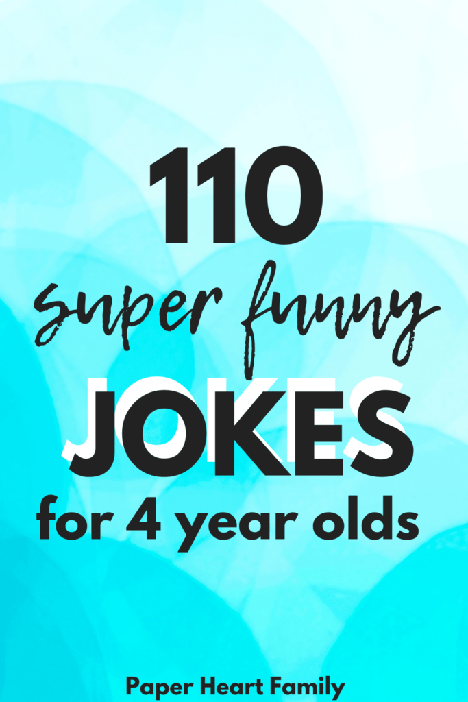 Jokes for 4 Year Olds