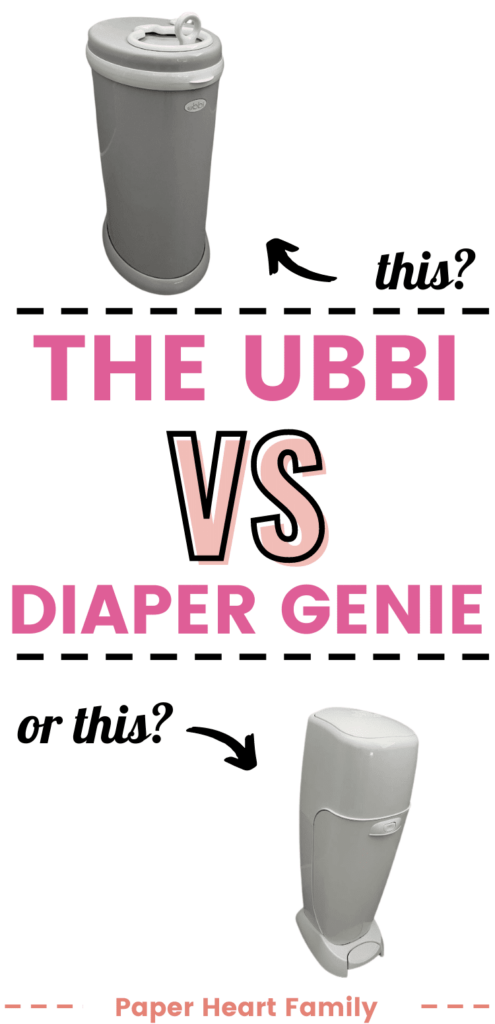 Ubbi Vs Diaper Genie