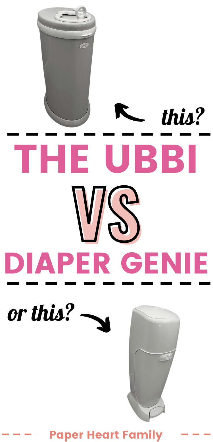 Ubbi Vs Diaper Genie (Which Is Best In 2022?)