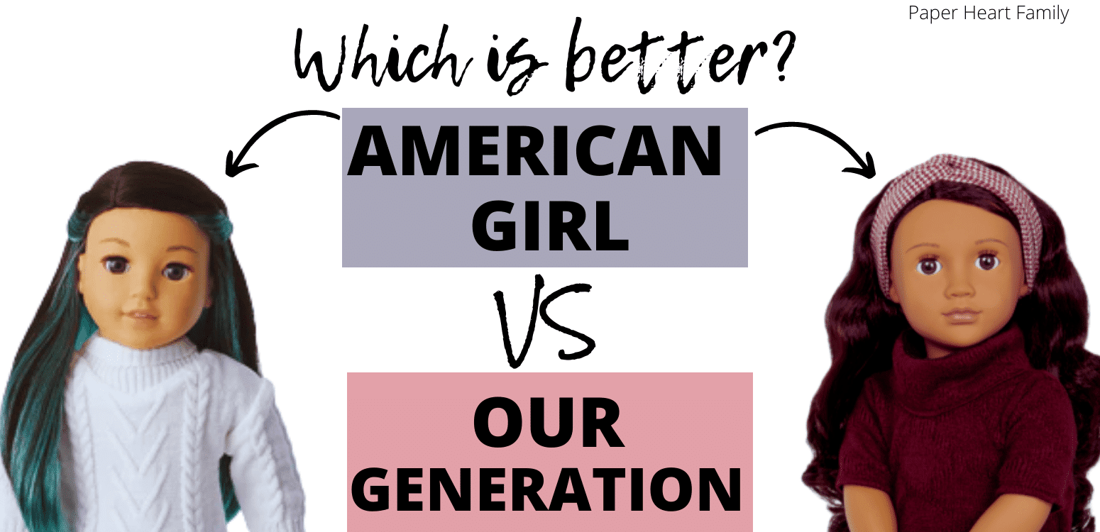 American Girl Vs Our Generation