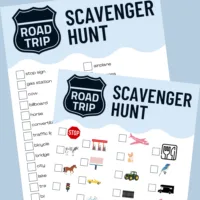 Road Trip Scavenger Hunt