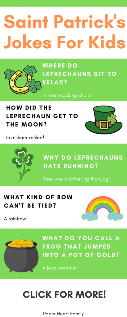 Saint Patrick's Day Jokes For Kids