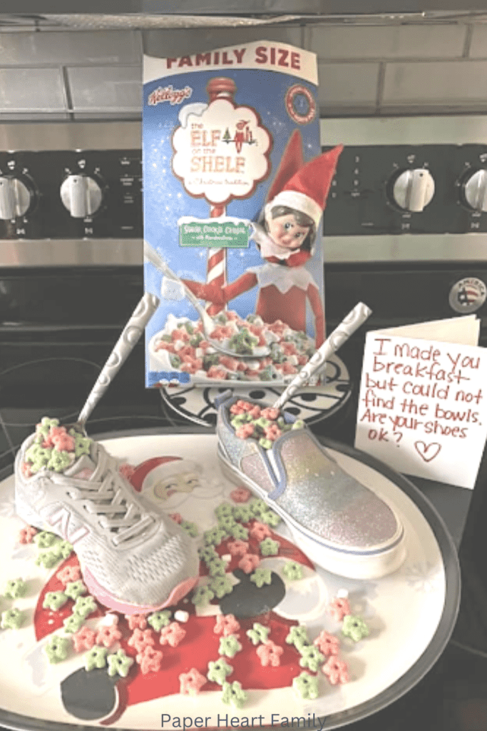 Elf on the Shelf Breakfast Idea