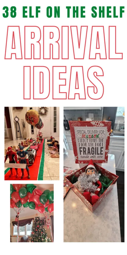 Elf on the Shelf Arrival Ideas for Kids