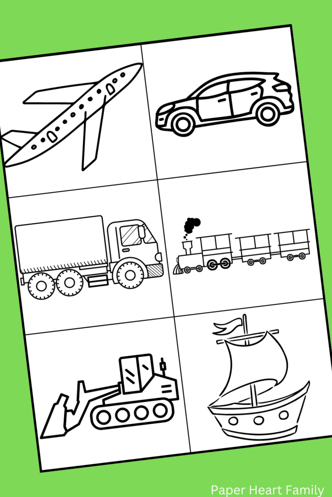 Easy Transportation Drawings