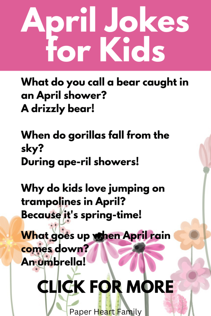 April Jokes For Kids
