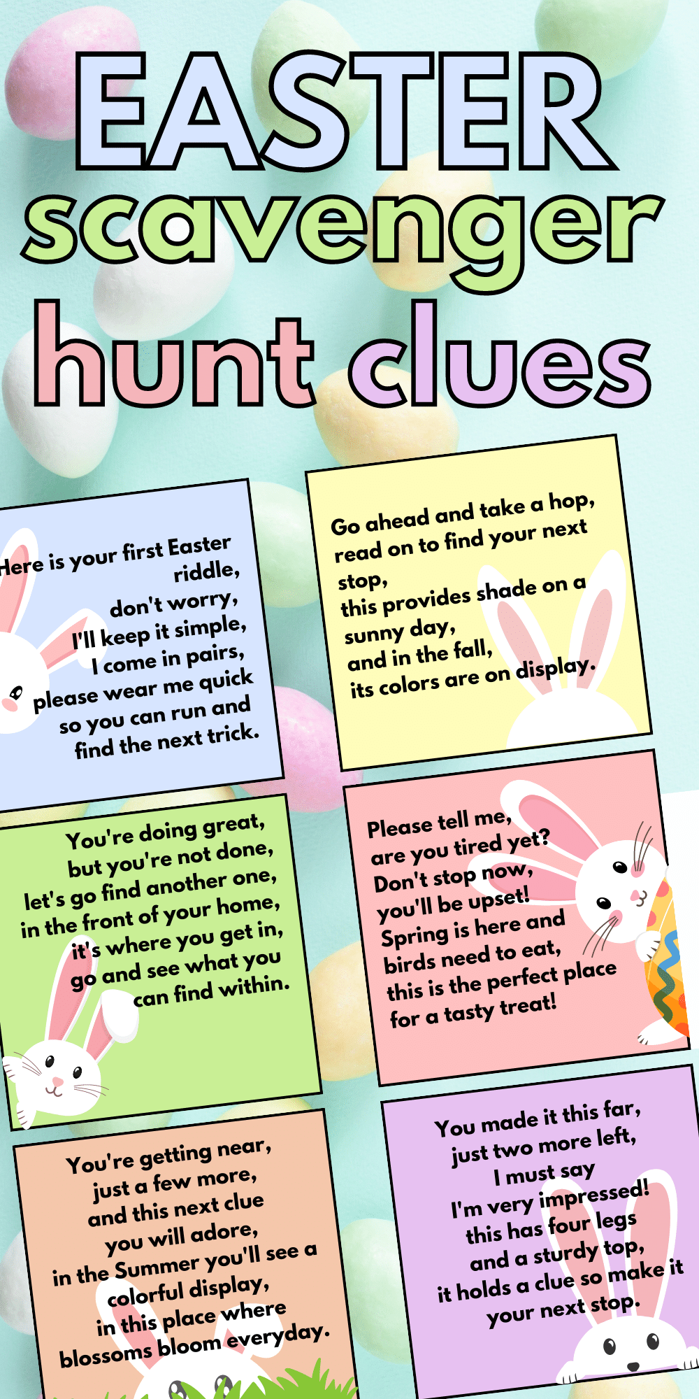 11 Free Printable Easter Games For Kids And Families