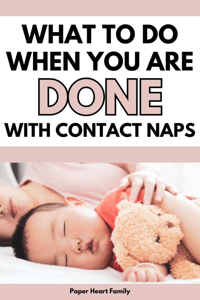Contact Naps For Baby Should You Continue Or Stop?